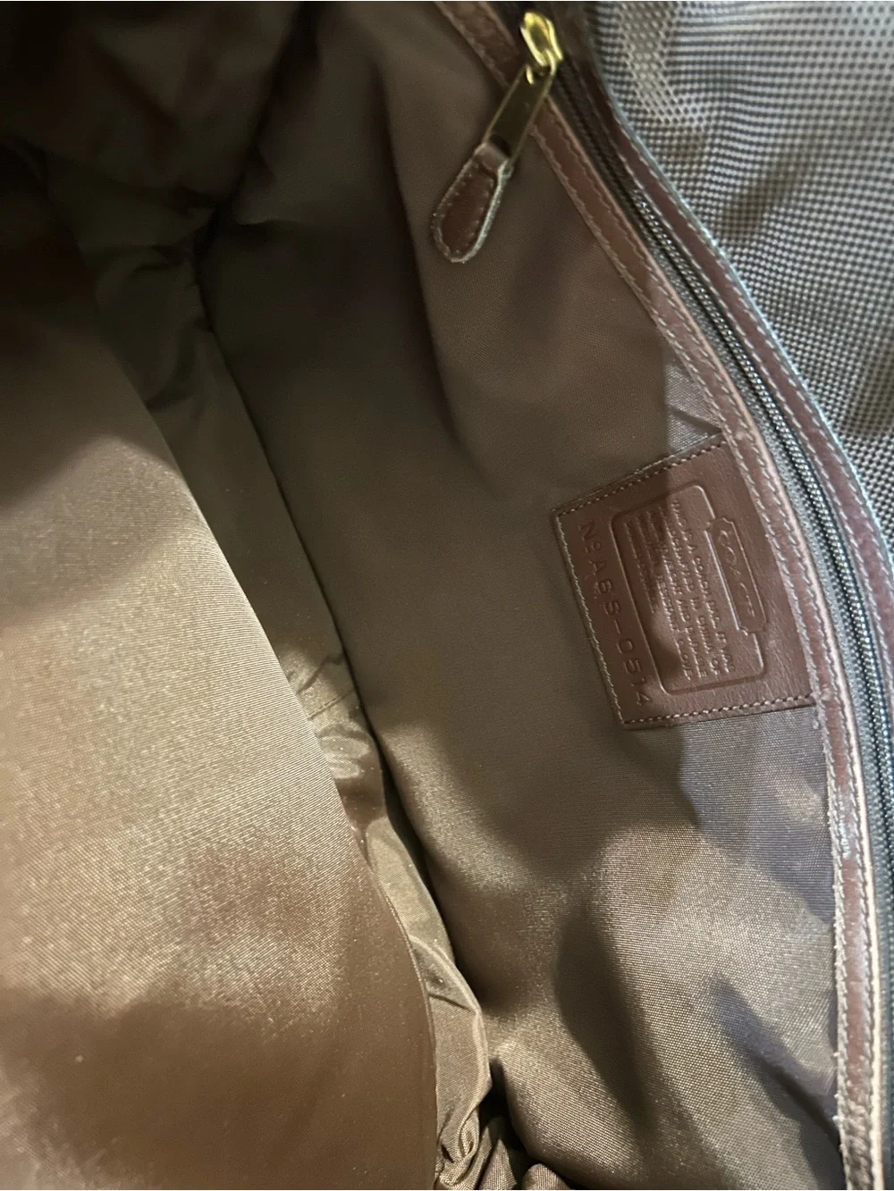 Coach classic brown